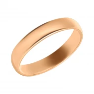 Золотое обручальное кольцо классическое (арт. 3)