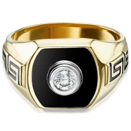 Золотое кольцо с бриллиантом (арт. БУХ-2330)