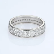 Серебряное кольцо с фианитом (арт. КК2Ф/2059)