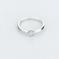 Серебряное Кольцо с фианитом (арт. К2Ф/1237)