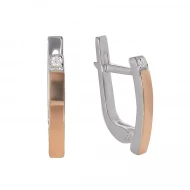 Срiбнi Сережки з куб. окс. цирконію (арт. 0243.10)