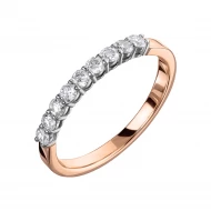 Золотое кольцо с бриллиантом (арт. К144)