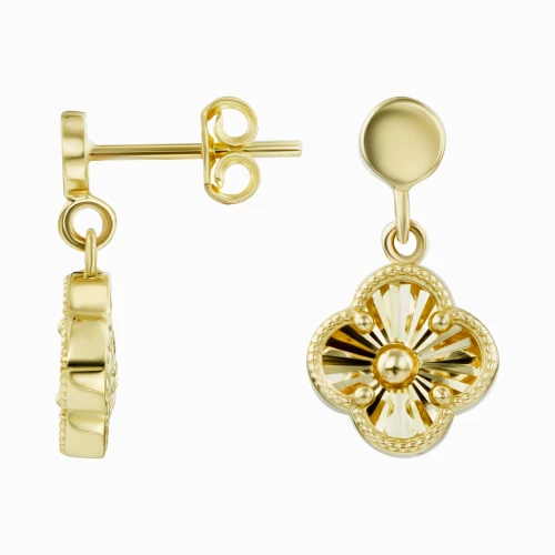 Золотые серьги-подвески (арт. 4020025ж)