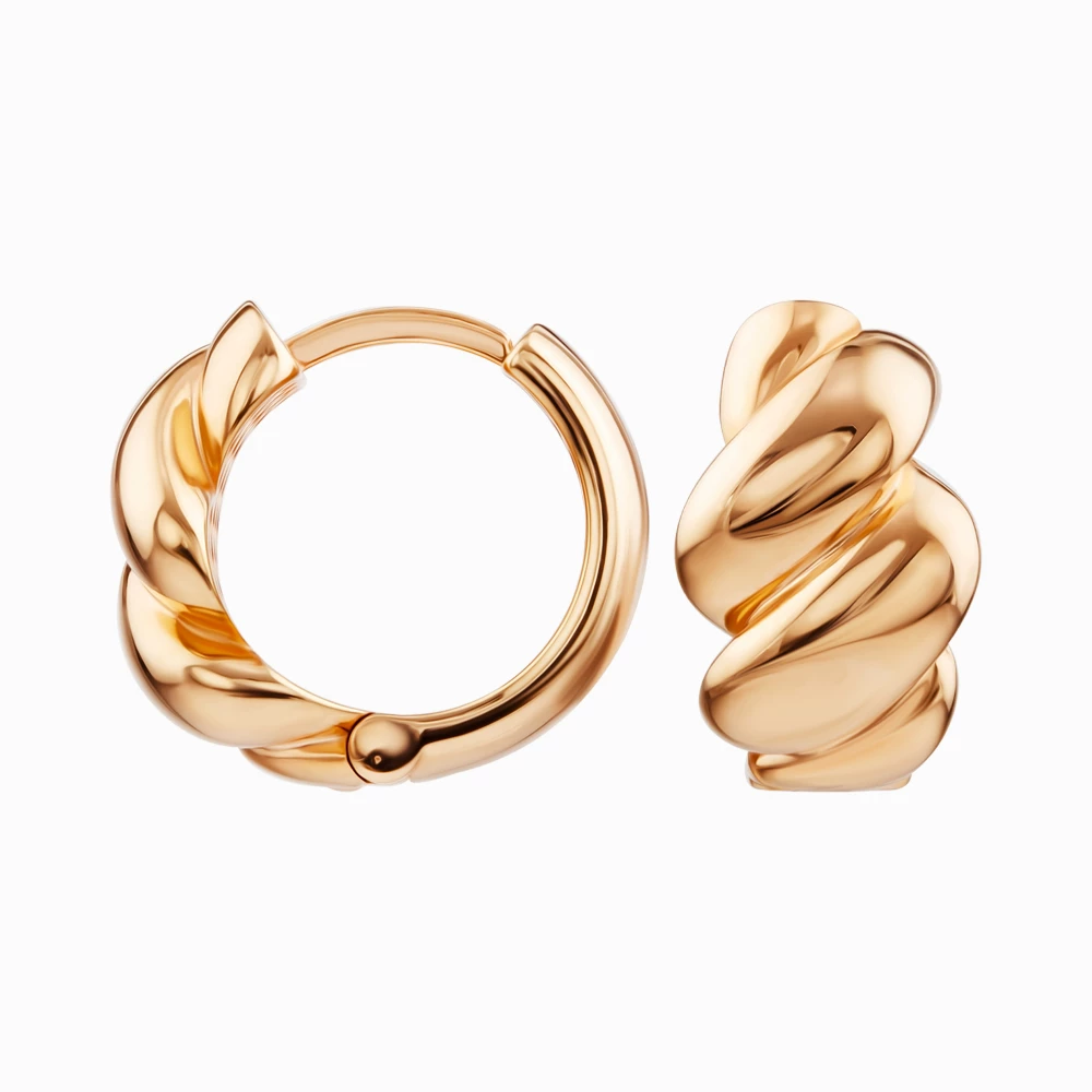 Золотi сережки-конго (арт. 4010160)