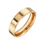 Золотое обручальное кольцо американка  комфорт (арт. КОА 099со)