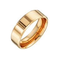 Золотое обручальное кольцо американка  комфорт (арт. КОА 144со)