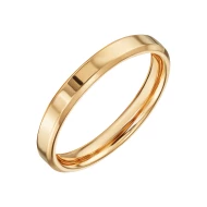 Золотое обручальное кольцо американка  комфорт (арт. КОА 140со)