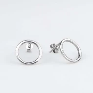 Серебряные серьги-пусети (арт. 20147-50р)