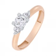 Золота Каблучка з куб. окс. цирконію (арт. 1191076112)