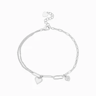 Срiбний Браслет з емаллю (арт. R211брР)