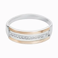 Серебряное Кольцо с фианитом (арт. 044к Р)