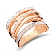 Золотое Кольцо с куб.окс.циркония (арт. 140601)