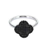 Серебряное кольцо с куб.окс.циркония (арт. 127961)