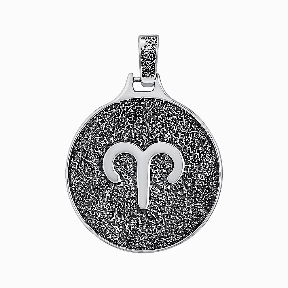 Срiбна Підвіска з емаллю (арт. 040п овен)