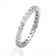 Серебряное Кольцо с фианитом (арт. 3884)