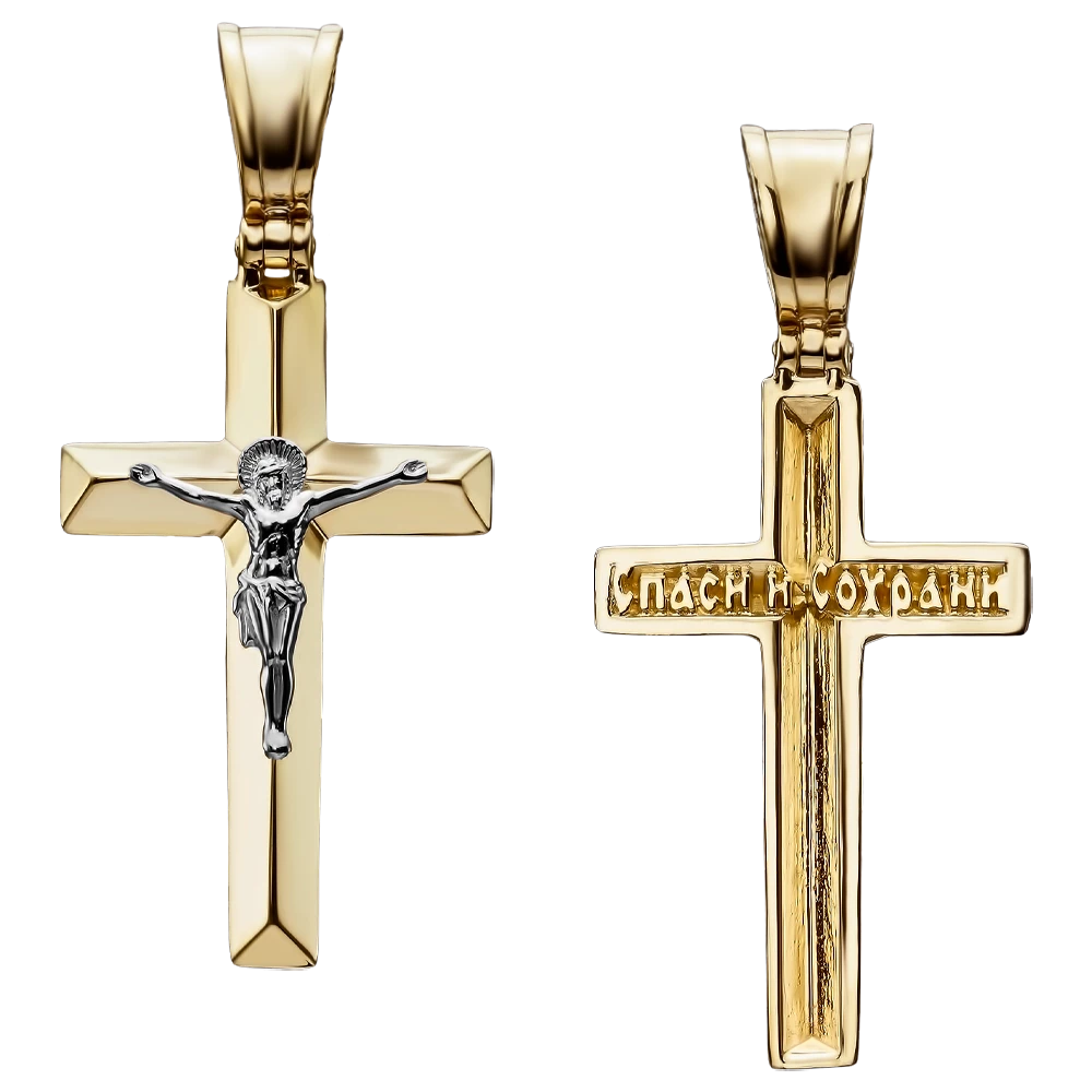 Золотий хрестик (арт. Кр0151/2)