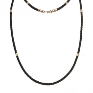Золотой шнурок на шею (арт. 950095)