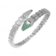 Серебряный Браслет с куб.окс.циркония (арт. 4178р-CZ)