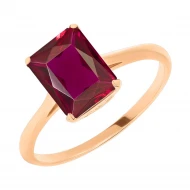 Золота Каблучка з гранатом (арт. 1191607101)