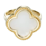 Золотое кольцо с перламутром (арт. 3020020ж)