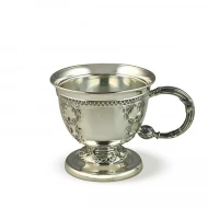 Серебряная кружка кофейная (арт. 2.8.0089)