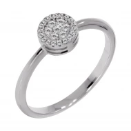 Золотое кольцо с бриллиантами (арт. 216бб)