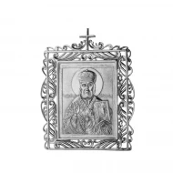 Серебряная икона (арт. Икона 7 Николай Чудотворец)