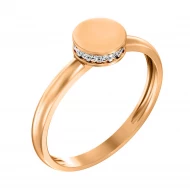 Золотое Кольцо с куб.окс.циркония (арт. 141078)