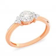 Золота Каблучка з куб. окс. цирконію (арт. 140623)