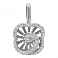 Золота підвіска з діамантами (арт. 910034593D-86-2.155-739)