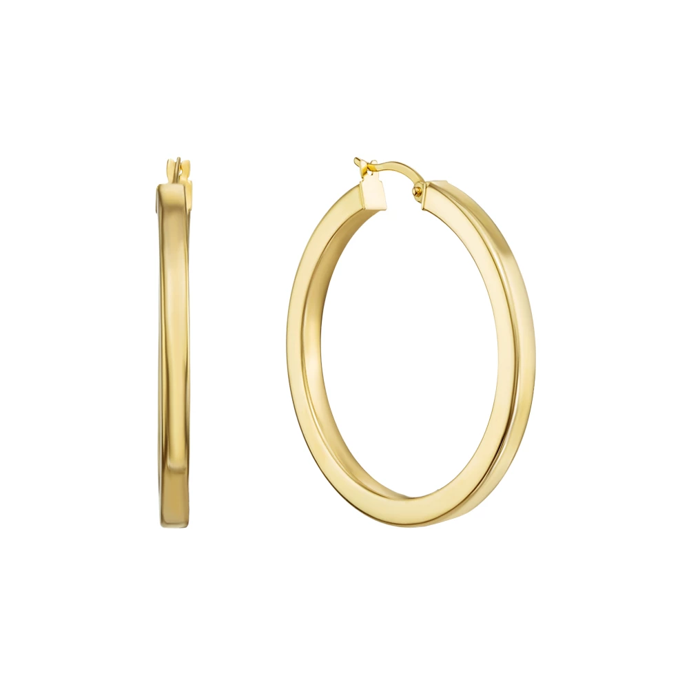 Золотые серьги-конго (арт. 502-012б*)