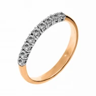 Золотое кольцо с бриллиантом (арт. 701-039)