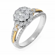 Золотое кольцо с бриллиантом (арт. 701-901*)