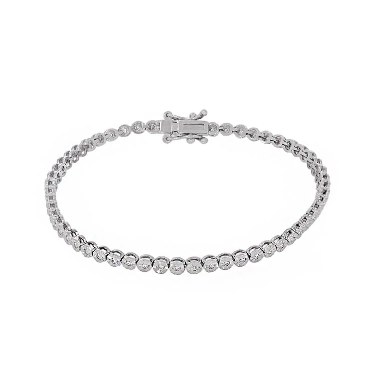 Золотой браслет с бриллиантами (арт. 6-62074)