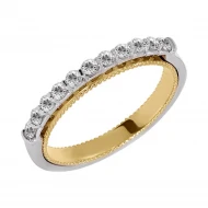 Золотое кольцо с бриллиантом (арт. 701-044*)