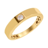 Золотое кольцо с фианитом (арт. 428240)