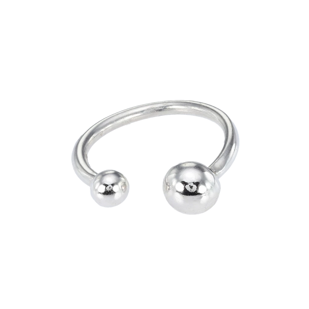 Срiбний сережка-пірсинг (арт. 3541)