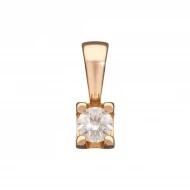 Золота підвіска з діамантами (арт. 3102574201)