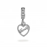 Золотая бусина (Шарм) с фианитом (арт. 558042)