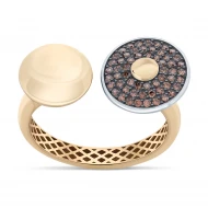 Золотое Кольцо с куб.окс.циркония (арт. 700573-ЧР кор)