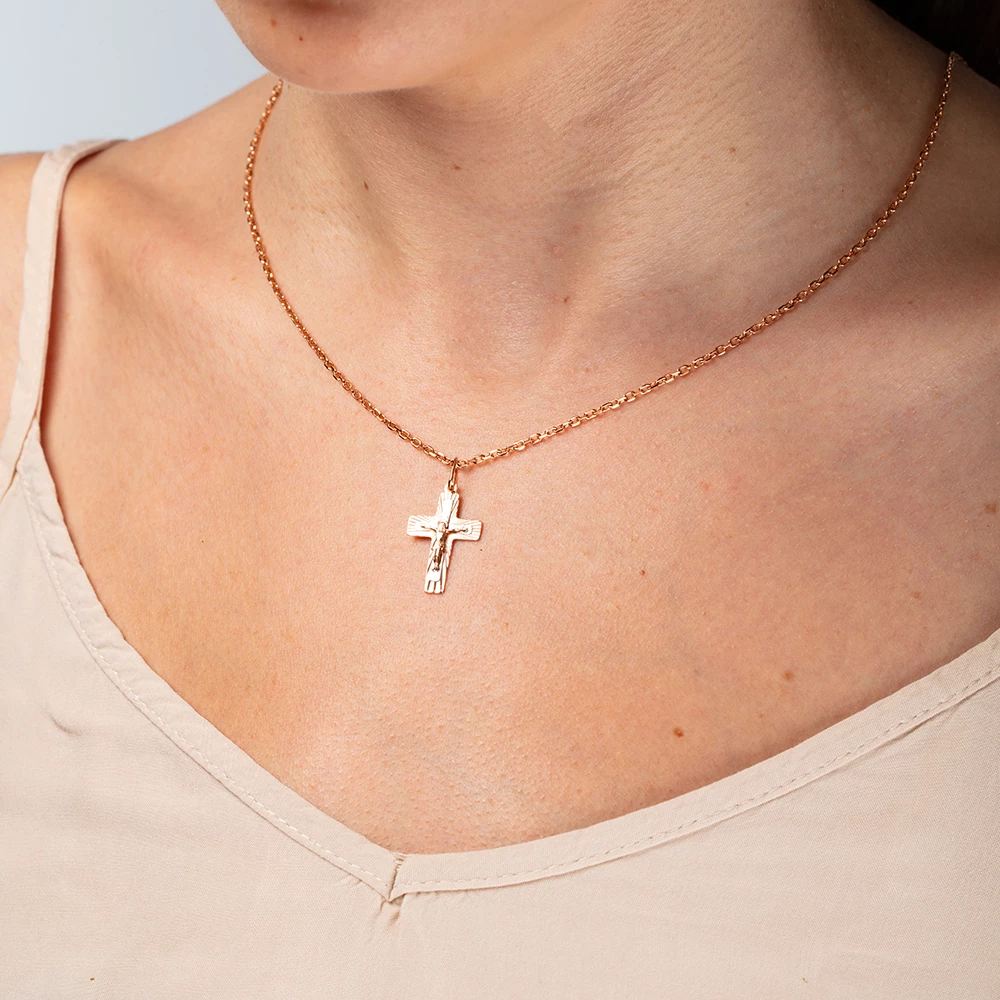 Золотой крестик (арт. 521113н)