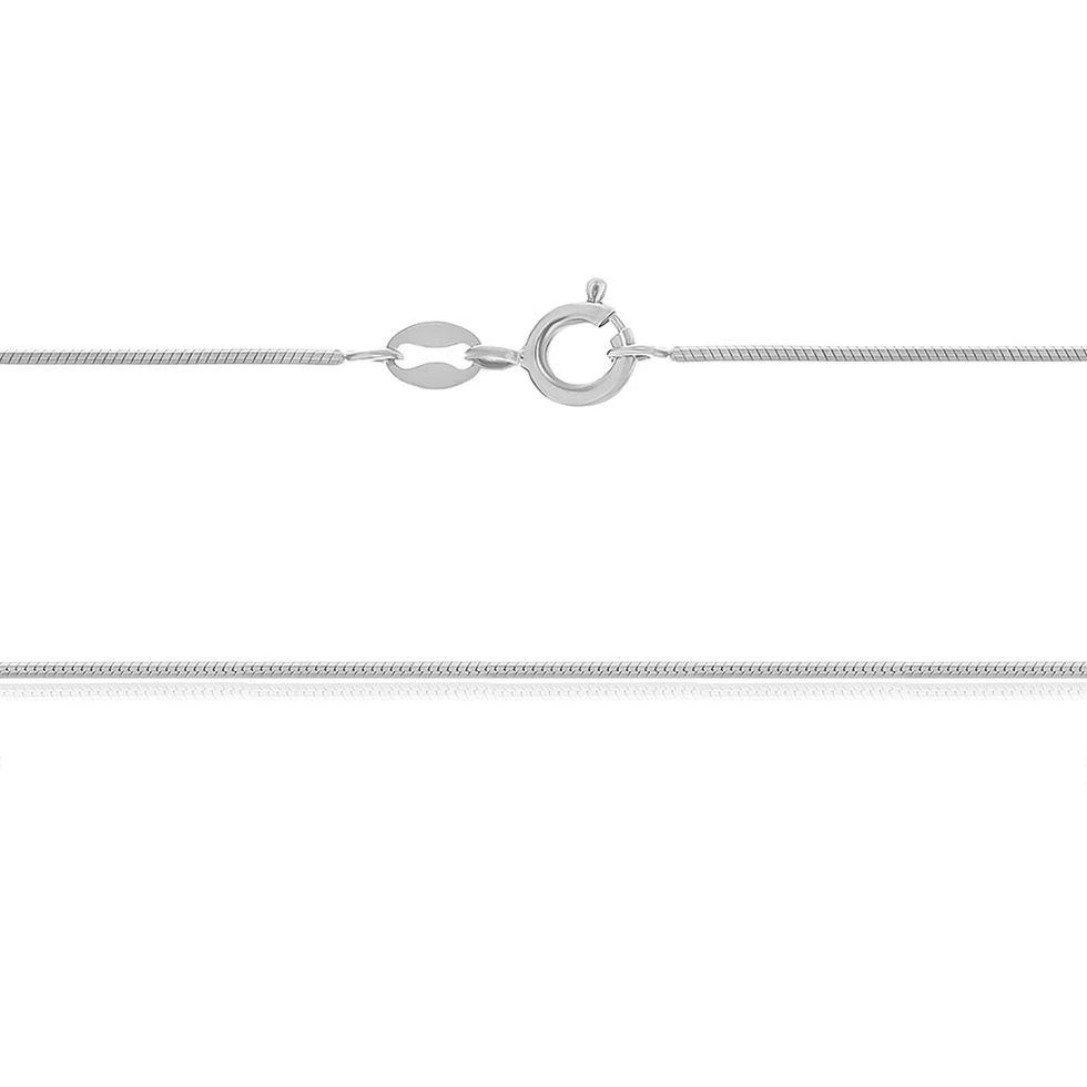 Срiбний ланцюжок плетіння Снейк (арт. 255Р 2)