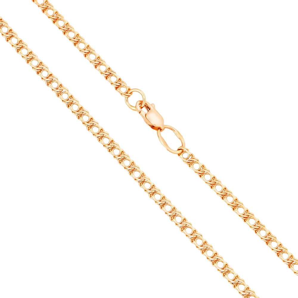 Золотий ланцюжок плетіння Арабський бісмарк (арт. Ц013/1-0)