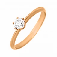 Золота каблучка з діамантами (арт. 1191249201)