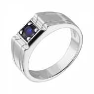 Серебряное кольцо с сапфиром (арт. RS-6964-Ag)