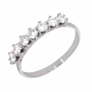 Золотое кольцо с бриллиантами дорожка (арт. 3-40217б)