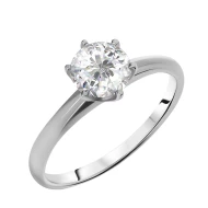 Золота каблучка з діамантами (арт. 1-1200038.6)