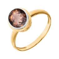 Золота Каблучка з кварцом (арт. 1191333101)