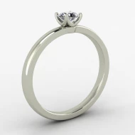 Золотое кольцо с бриллиантами (арт. К403-3.75к-бр)