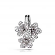 Золотая Подвеска с куб.окс.циркония (арт. 421340б)